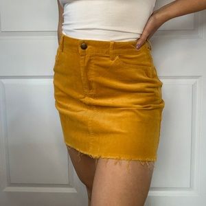 Corduroy skirt